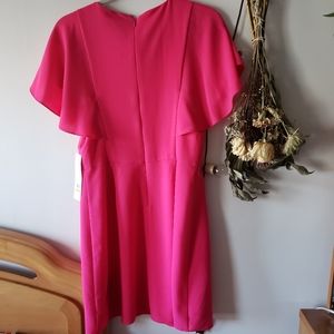 MACY HOT PINK FORMAL DRESS